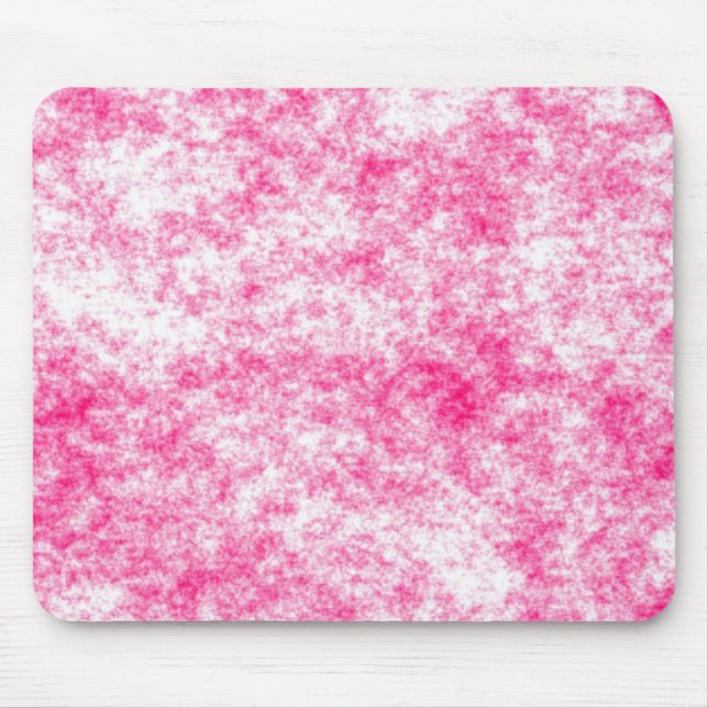Rosa und weiße Fußklecksen im Hintergrund Mousepad (Vorne)