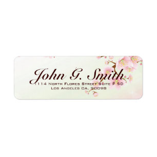 Rosa und weiße Kirschblüte Naturdesign