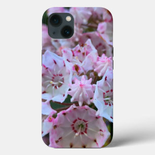 Rosa und weiße Laurel Blume Case-Mate iPhone Hülle