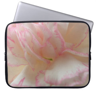 Rosa und weiße Narben Laptopschutzhülle