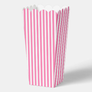 Rosa und weiße Popcorn-Geburtstagsfeier Geschenkschachtel
