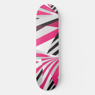 Rosa und weiße Skateboard für Mädchen