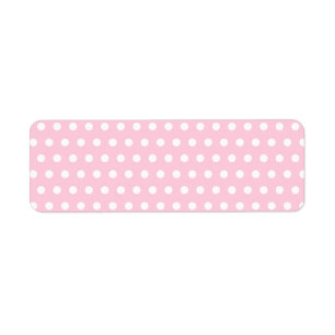 Rosa und weißes Tupfen-Muster. Spotty.