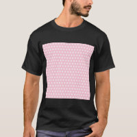 Rosa und weißes Tupfen-Muster. Spotty.