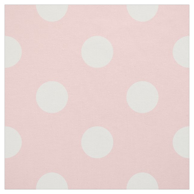 Rosa und weißes Tupfen-Muster Stoff (Muster)