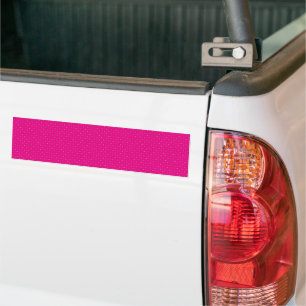 rosa Untergrund mit weißen Polka-Punkten Autoaufkleber