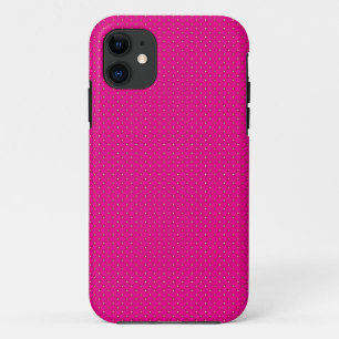 rosa Untergrund mit weißen Polka-Punkten Case-Mate iPhone Hülle