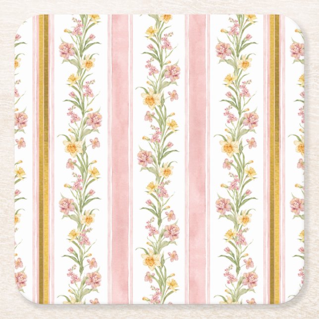 Rosa Untersetzer (Vorderseite)