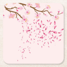 Rosa Untersetzer Set