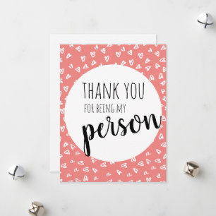 Rosa Valentinstagskarte Feiertagskarte