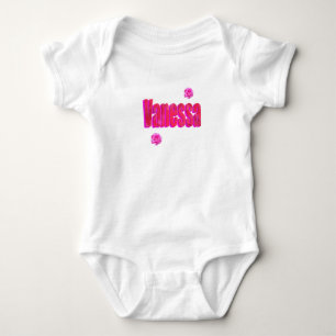 Rosa Vanessa Name, Baby Strampler