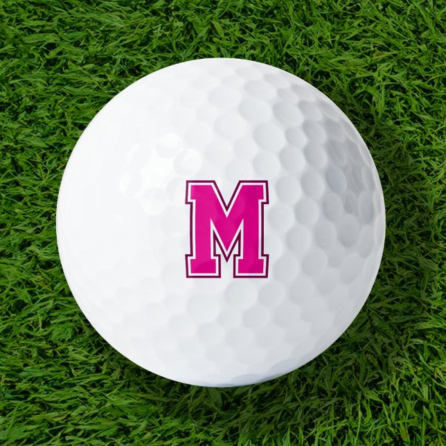 Rosa Varsity Monogram Golfball (Von Creator hochgeladen)