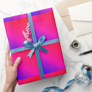 Rosa Veilchen Geschenkpapier