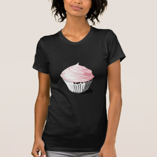 Rosa vektorkuchen-Schablonenprodukte T-Shirt