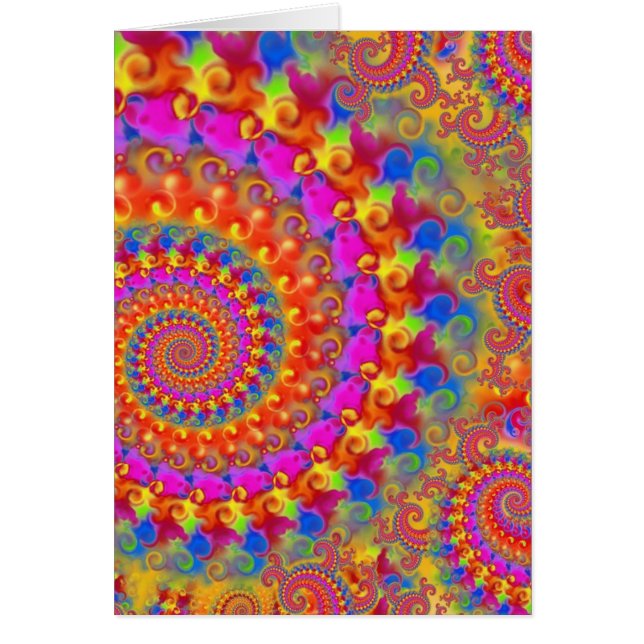 Rosa verrücktes Fraktal (Vorne)