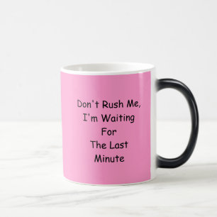 Rosa verwandelnde Witz-Kaffee-Tee-Tasse Verwandlungstasse