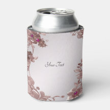 Rosa Verzierte Blütenabdeckung