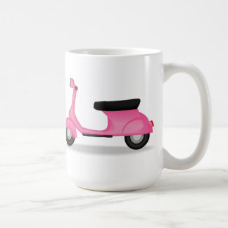 Rosa Vespakaffee-Tasse Kaffeetasse
