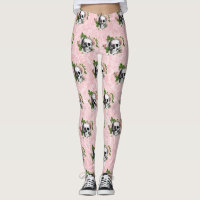 Rosa viktorianischer gotischer Glam-Skelett- und D
