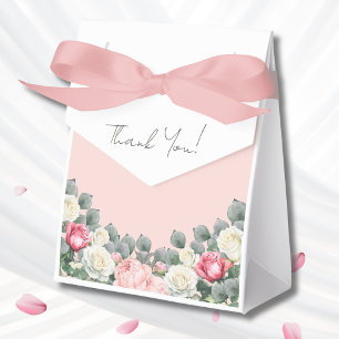Rosa Vintag Garden Rose Brautparty Geschenkschachtel