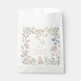 Rosa Vintage Blütendusche Geschenktütchen