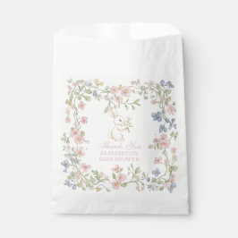 Rosa Vintage Blütendusche Geschenktütchen