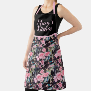 Rosa Vintage Rose Rose Wasserfarbe Ma Schürze