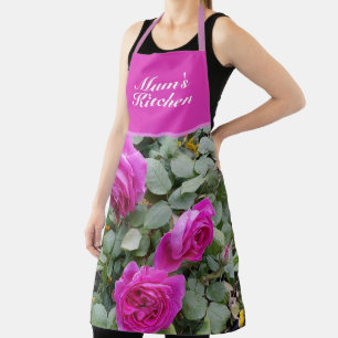 Rosa Vintage-Rose Rosen Kohl Vintage-Mutter Schürz Schürze