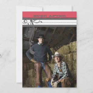 Rosa Vintager Kronleuchter Einladungen für Hochzei