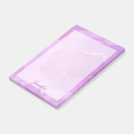 Rosa violett und Glitzer ombre Muster Postit Note Post-it Klebezettel