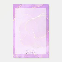 Rosa violett und Glitzer ombre Muster Postit Note Post-it Klebezettel