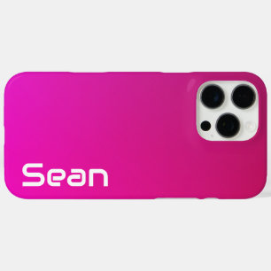 Rosa-violette Farbe - Personalisiert mit Ihrem Nam iPhone 16 Pro Max Hülle