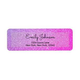 Rosa violetter Glitter und Funkeln