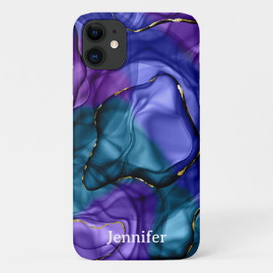 Rosa violetter Regenbogen Wasserfarbe Case-Mate iPhone Hülle