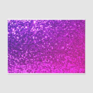 Rosa VIP Glitzer Fuchsia Funkelnd Sweet 16. Bride Seidenpapier