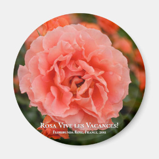 Rosa Vive les Vacances! ネ Magnet
