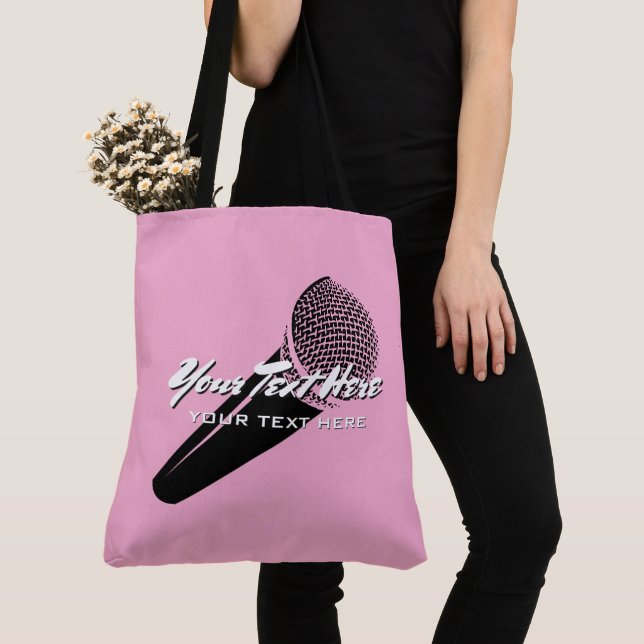 Rosa Vocal-Mikrofon-Mic-Design personalisiert (Von Nahem)