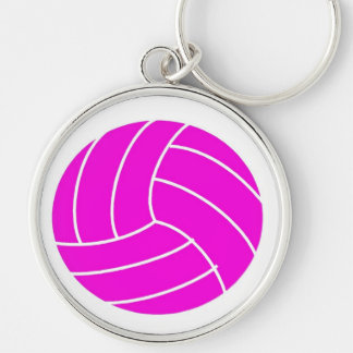 Rosa Volleyball Schlüsselanhänger