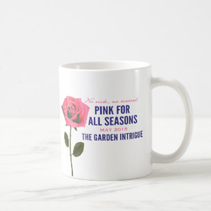 Rosa während aller Jahreszeiten kann (Tasse des Tasse