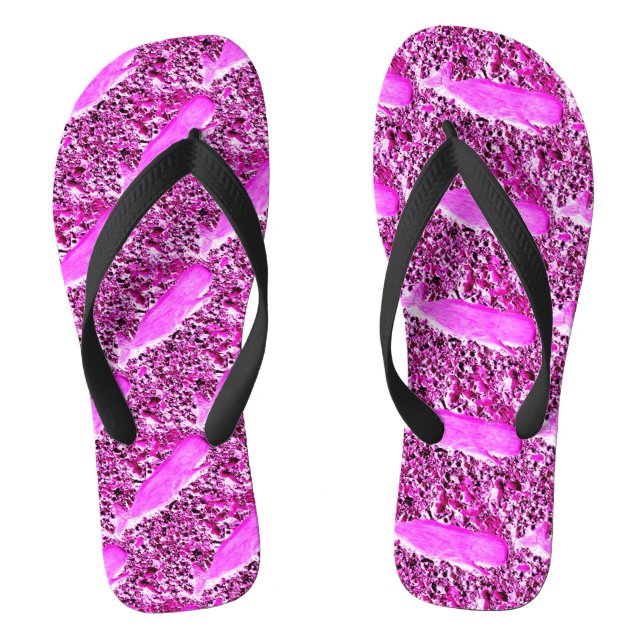 Rosa-Wal Flip Flops (Fußbett)