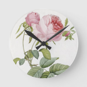 Rosa Wand-Uhr Runde Wanduhr