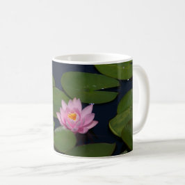 Rosa Wasserlilie Kaffeetasse