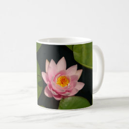 Rosa Wasserlilie Kaffeetasse