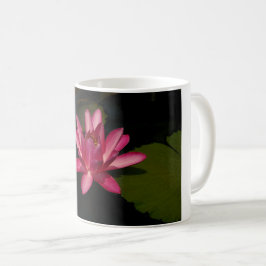 Rosa Wasserlilie Kaffeetasse