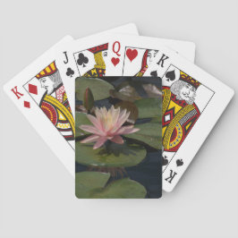 Rosa Wasserlilie Lotus Playing Cards Spielkarten