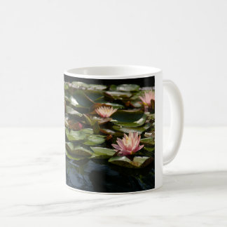 Rosa Wasserlilien Tasse