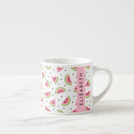 Rosa Wassermelonen, Wassermelonen, Ihr Name Espressotasse