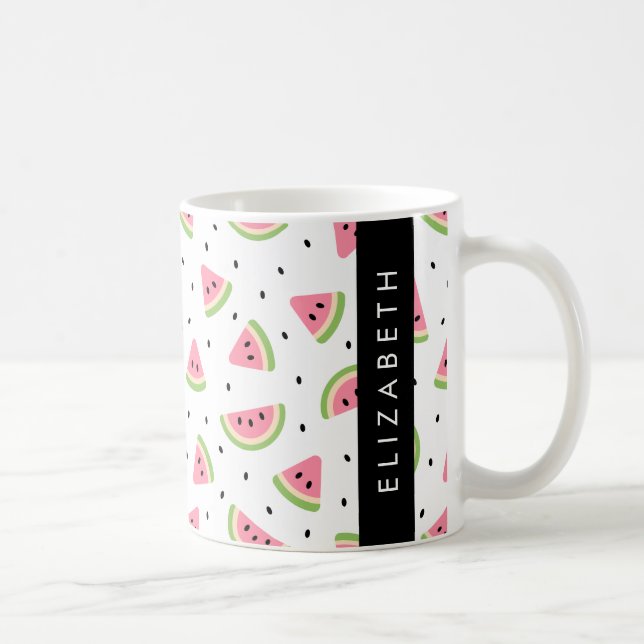 Rosa Wassermelonen, Wassermelonen, Ihr Name Kaffeetasse (Rechts)