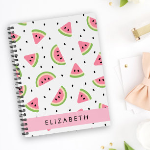 Rosa Wassermelonen, Wassermelonen, Ihr Name Notizbuch