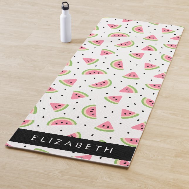Rosa Wassermelonen, Wassermelonen, Ihr Name Yogamatte (Beispiel)